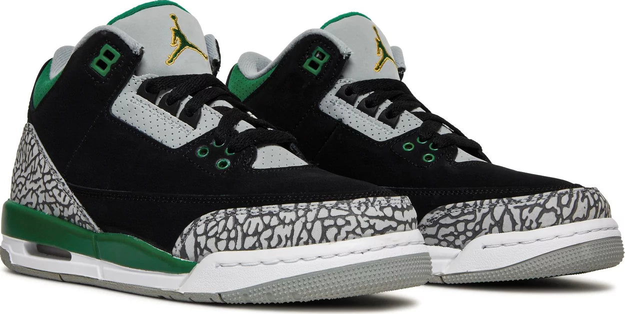 Air Jordan 3 Retro GS 'Pine Green' Size 4y