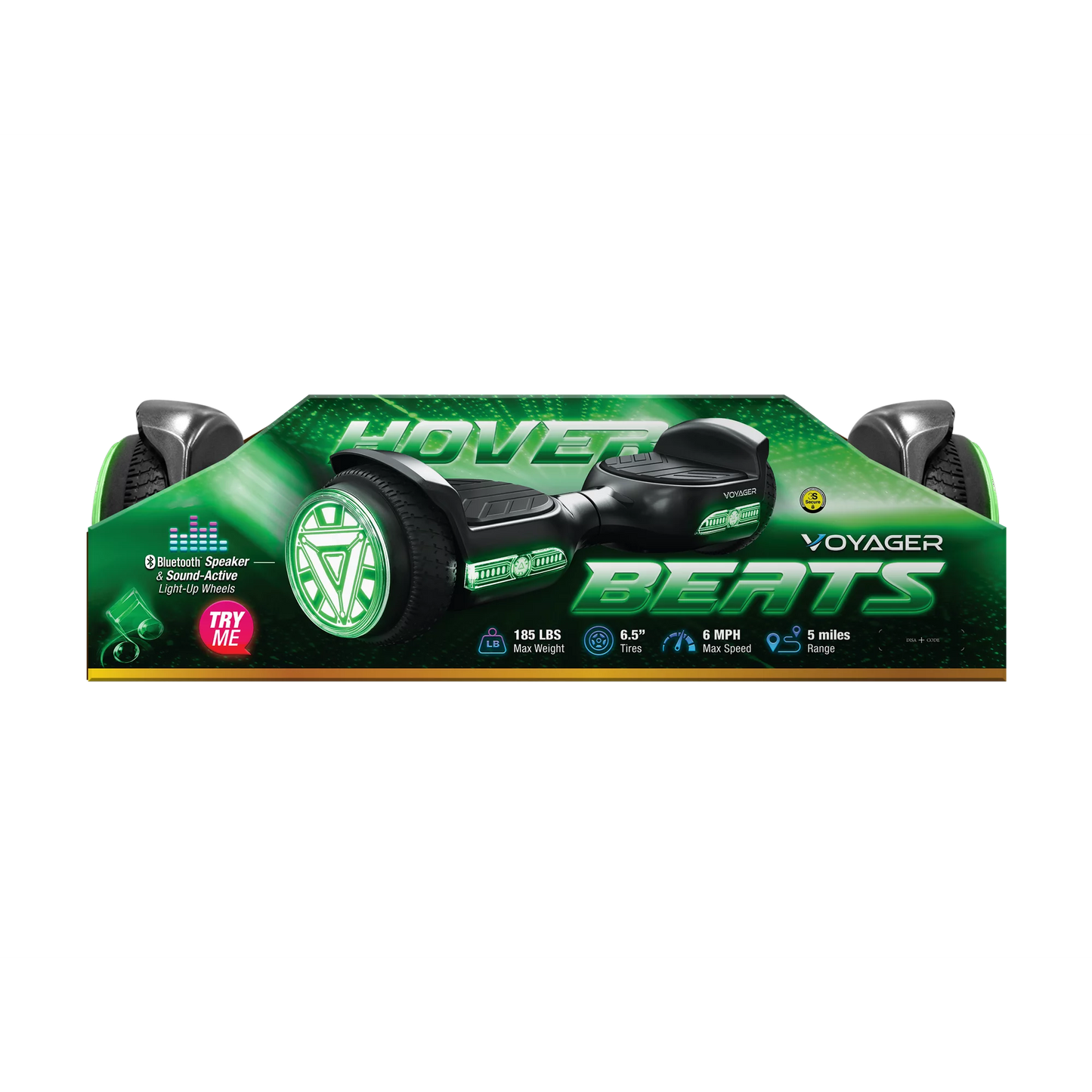 Bluetooth Hoverboard with Green Lights. Brand New!