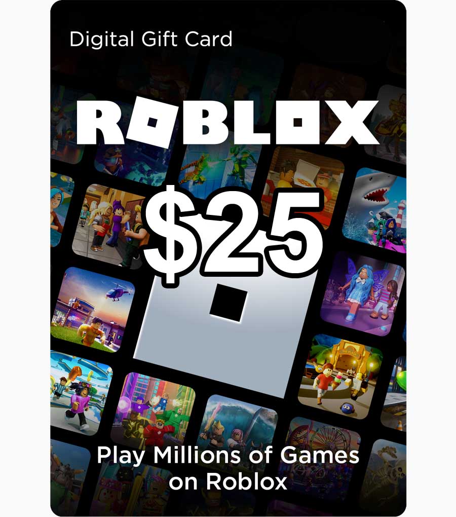 Roblox $25 Gift Card