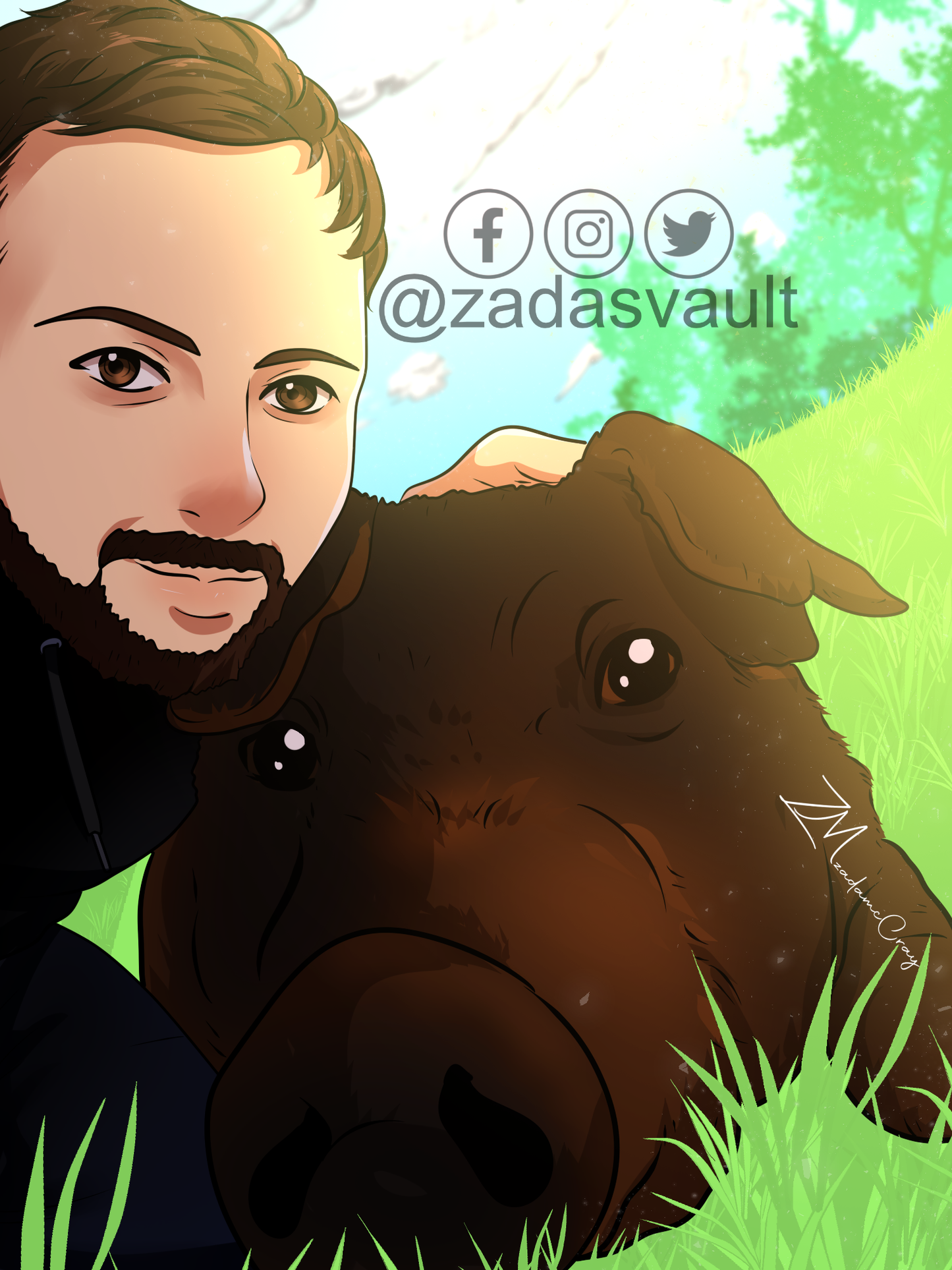 Custom Anime Drawing