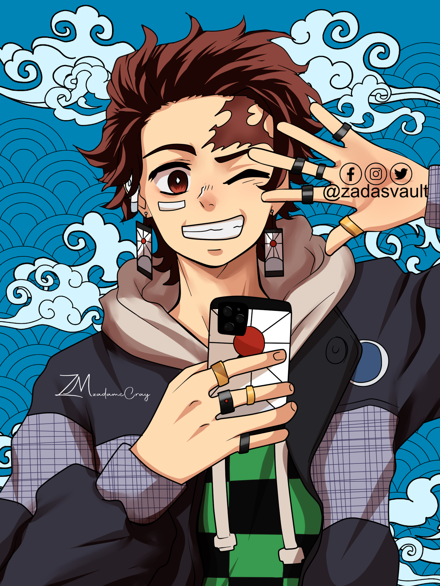 Custom Anime Drawing
